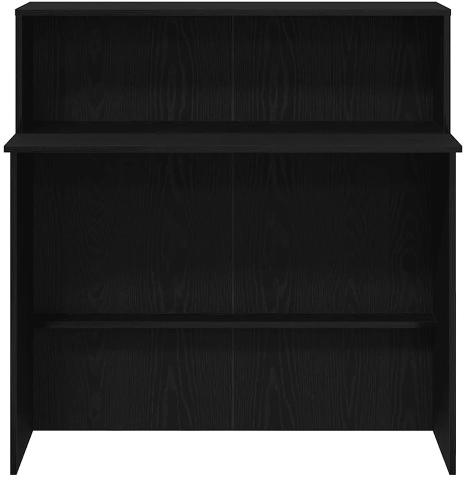 Registratūra Juoda 100x50x103,5 cm apdirbta mediena