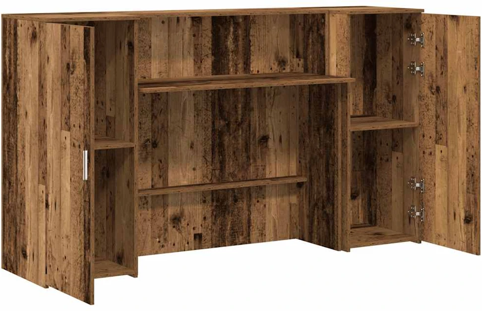 Registratūra, medienos, 180x50x103,5 cm, apdirbta mediena