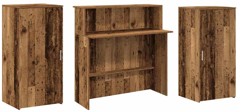 Registratūra, medienos, 200x50x103,5 cm, apdirbta mediena