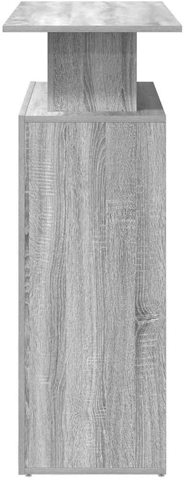 Registratūra, pilkas ąžuolo, 100x40x104 cm, apdirbta mediena