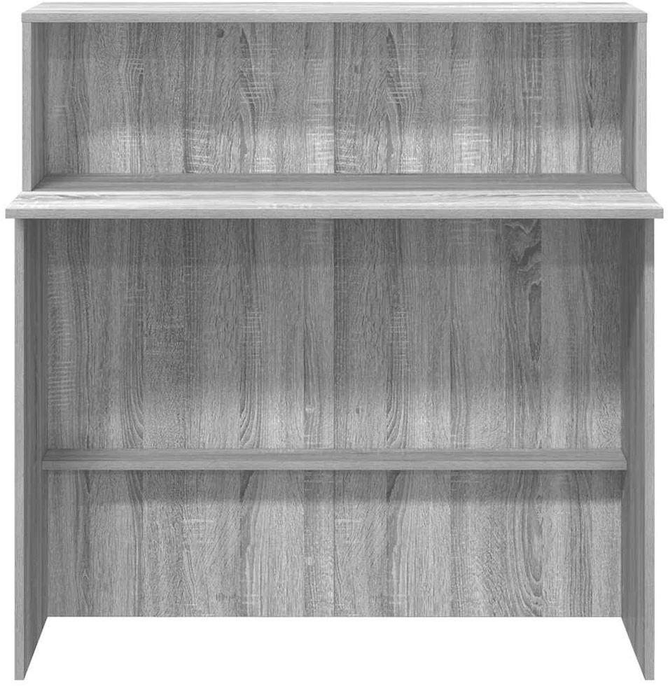 Registratūra, pilkas ąžuolo, 100x50x103,5 cm, apdirbta mediena