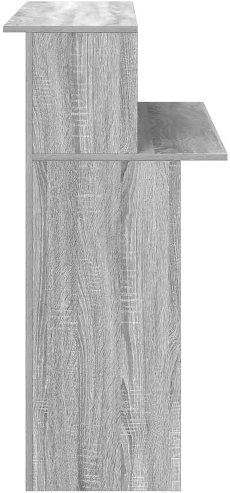 Registratūra, pilkas ąžuolo, 100x50x103,5 cm, apdirbta mediena