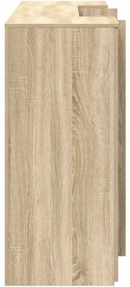 Registratūra, sonoma ąžuolo, 200x50x103,5 cm, apdirbta mediena