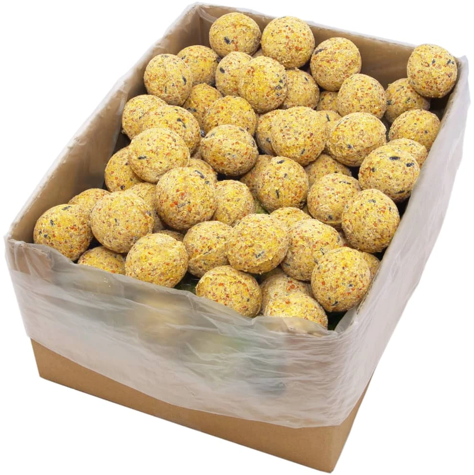 Riebalų kamuoliai paukščiams, 200vnt., 90g