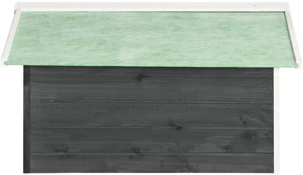 Roboto vejapjovės garažas, pilkas ir baltas, 72x87x50cm, eglė