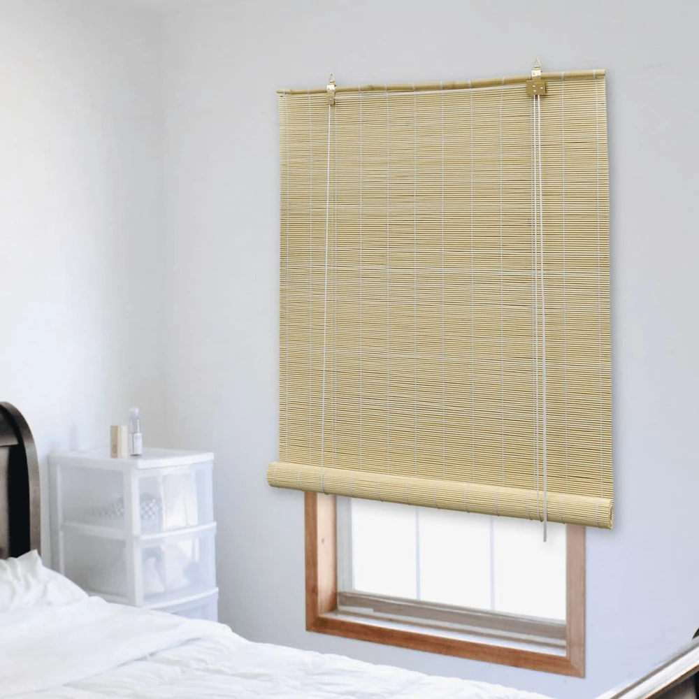 Roletai, natūralios spalvos, 100x220cm, bambukas