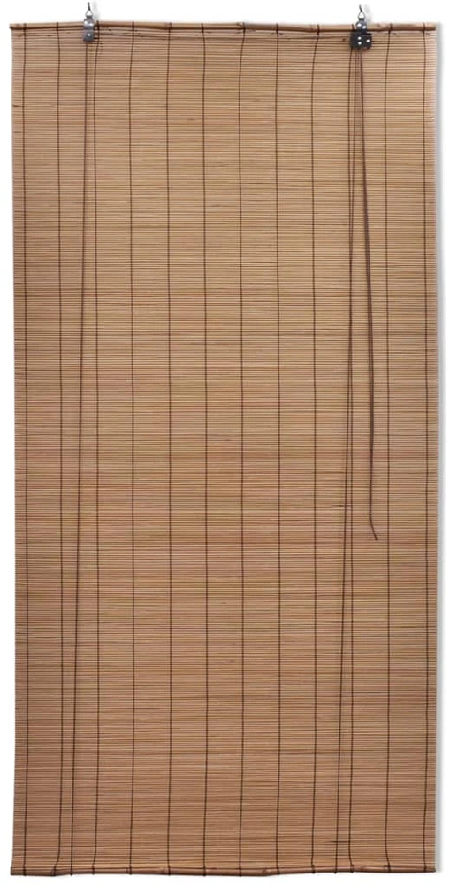 Roletas, rudos spalvos, 80x220cm, bambukas