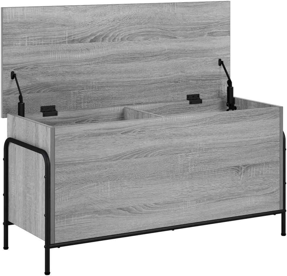 Saugojimo dėžė Pilka Sonoma 80 x 40 x 49,5 cm Apdirbta mediena