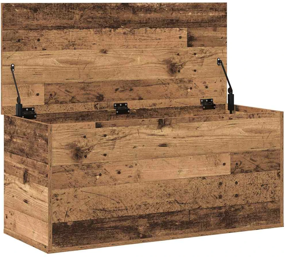 Saugojimo dėžė Sena mediena 100 x 42 x 46 cm Apdirbta mediena
