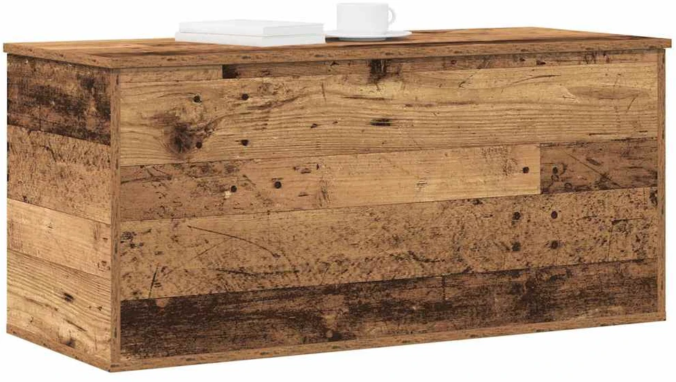 Saugojimo dėžė Sena mediena 100 x 42 x 46 cm Apdirbta mediena