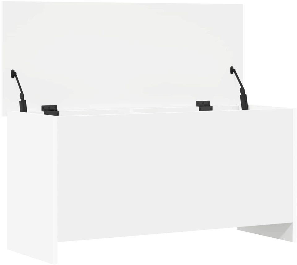 Saugojimo Krepšys Balta 100 x 40 x 50 cm Apdirbta mediena