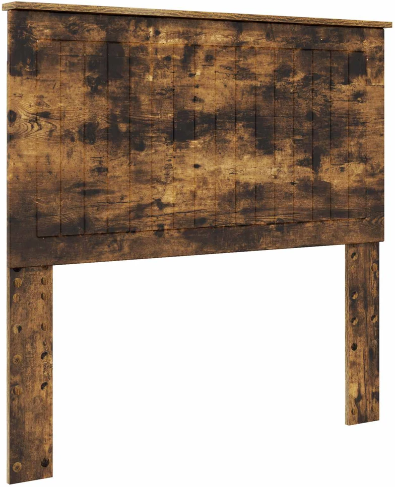 Saugos lova Rūkyta ąžuolas 100 x 200 cm Apdirbta mediena
