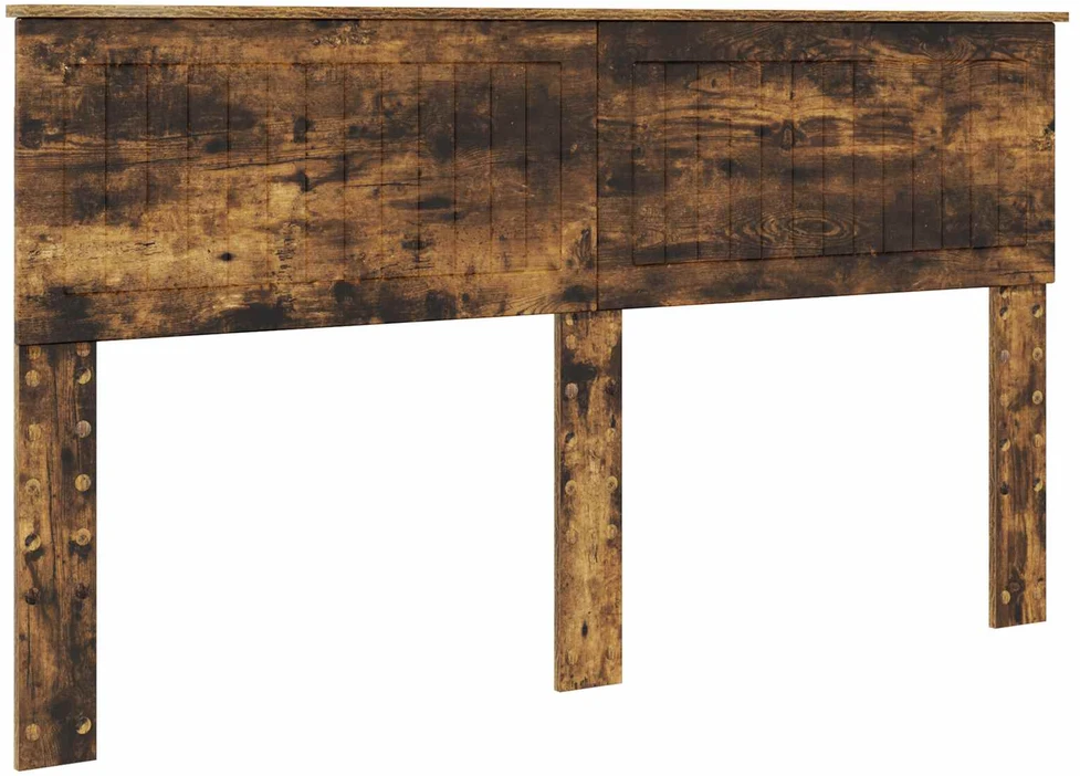 Saugos lova Rūkyta ąžuolas 160 x 200 cm Apdirbta mediena