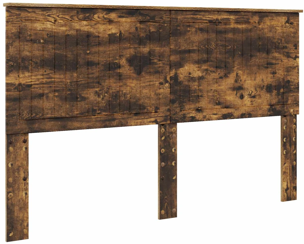 Saugos lova Rūkyta ąžuolas 160 x 200 cm Apdirbta mediena