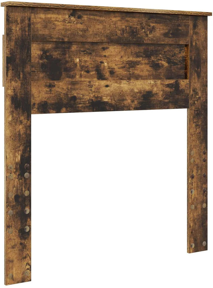 Saugos lova Rūkyta ąžuolas 75 x 190 cm Apdirbta mediena
