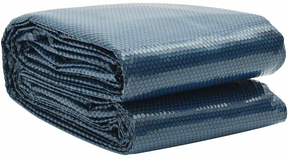 Saulę sugerianti baseino plėvelė, juoda/mėlyna, 300cm, PE