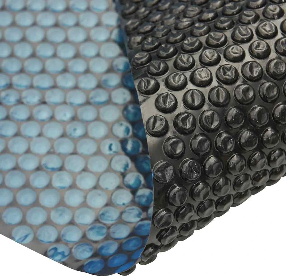 Saulę sugerianti baseino plėvelė, juoda/mėlyna, 300cm, PE