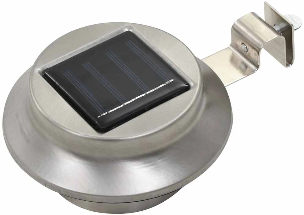 Saulės energija įkraunami lauko LED šviestuvai, 6vnt., 12cm
