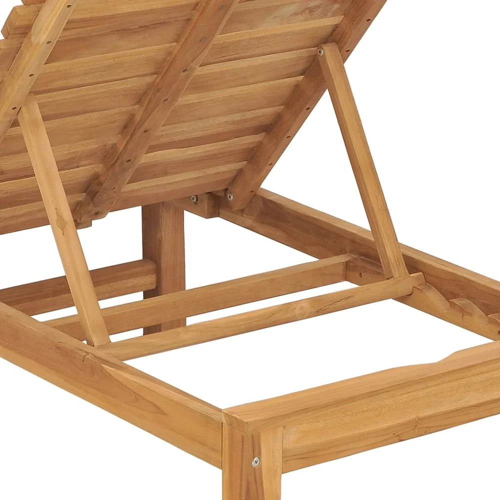 Sofa Saulės gultai, 2vnt., tikmedžio medienos masyvas