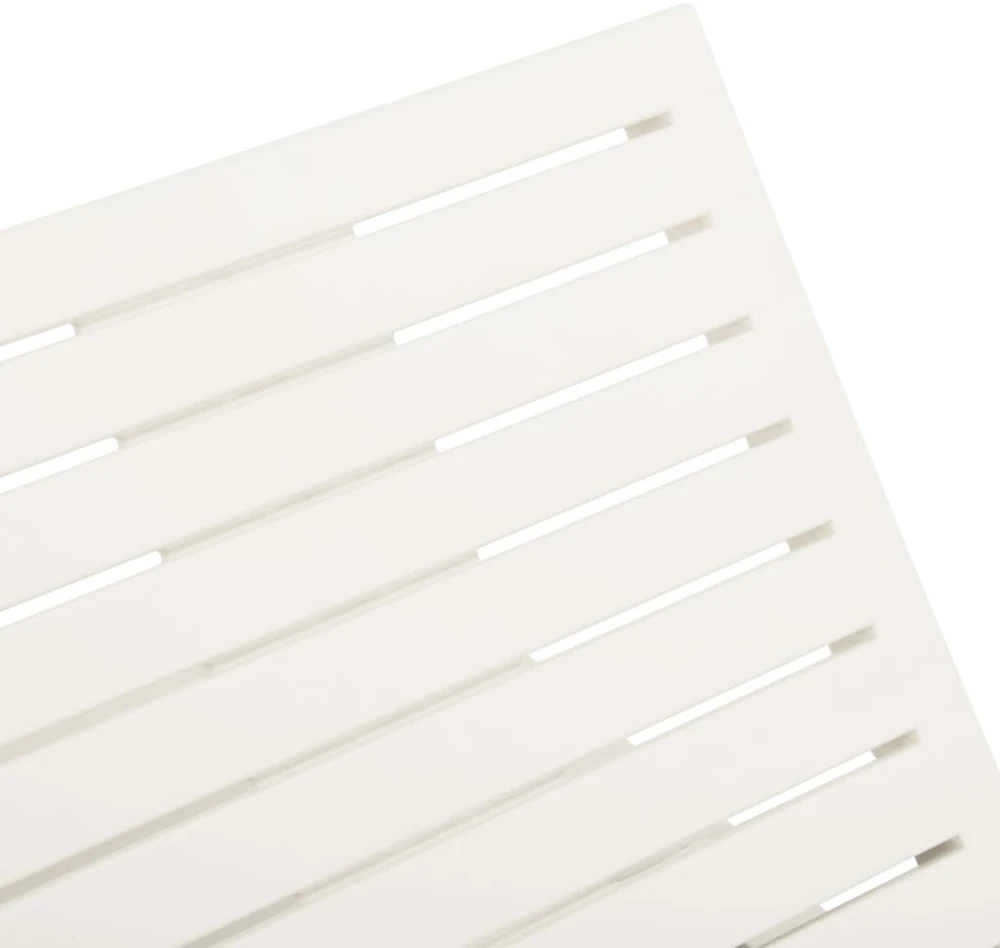 Saulės gultas, baltos spalvos, plastikas