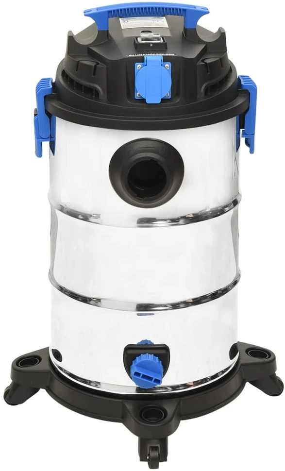 Sauso ir šlapio valymo dulkių siurblys, sidabrinis, 1200W, 30l