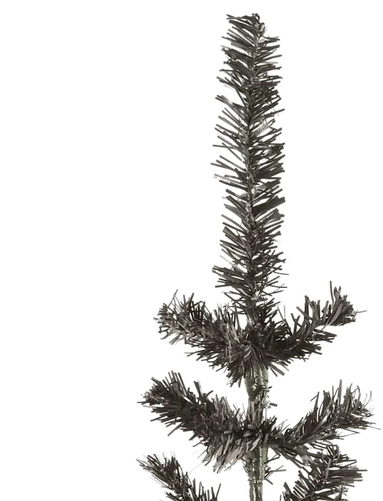 Siauria Kalėdų eglutė, juodos spalvos, 180cm