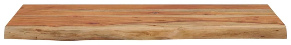 Sieninė lentyna, 60x30x2,5cm, akacijos masyvas, su gyvu kraštu