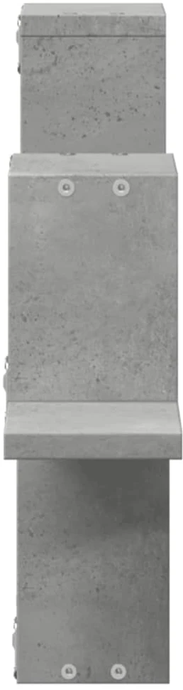 Sieninė lentyna, betono pilkos spalvos, 104,5x10x43cm, MDP