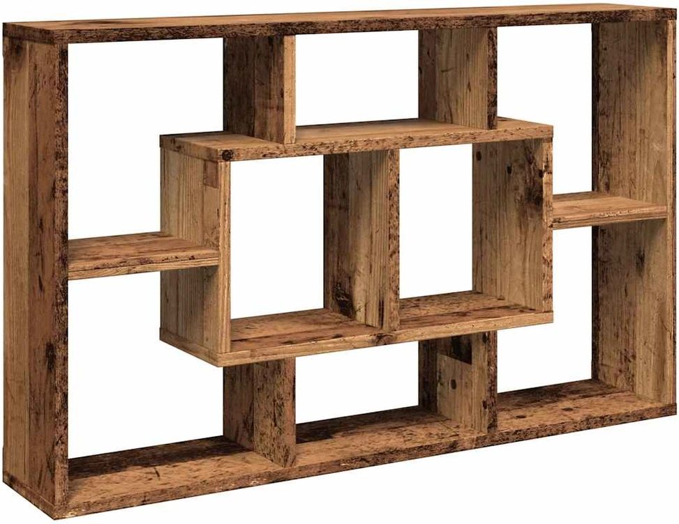 Sieninė lentyna Old Wood 85x16x52,5 cm Inžinerinė mediena