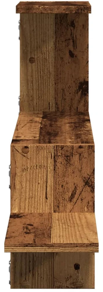 Sieninė lentyna, sendintos medienos, 104x15x49cm, mediena
