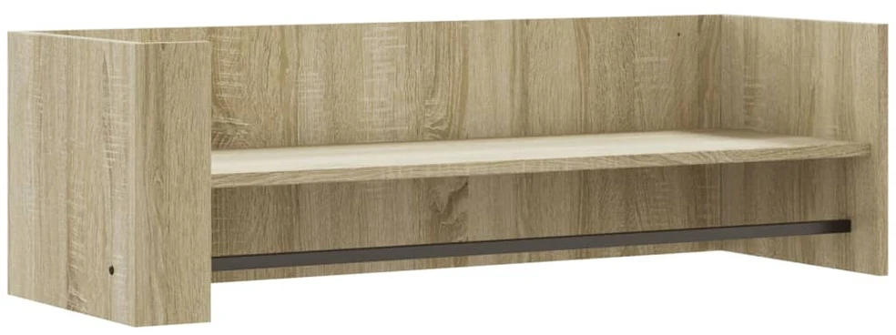 Sieninė lentyna, sonoma ąžuolo spalvos, 100x35x30,5cm, MDP