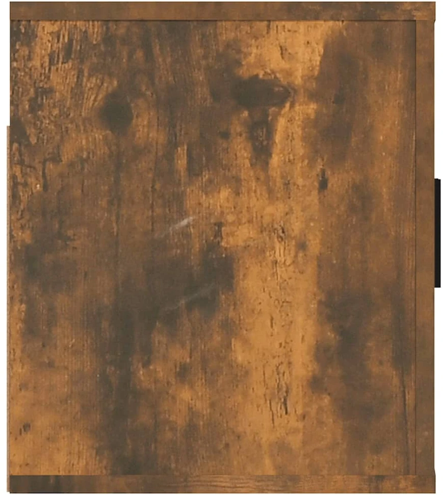 TV staliukas Sieninė televizoriaus spintelė, dūminio ąžuolo, 100x34,5x40cm