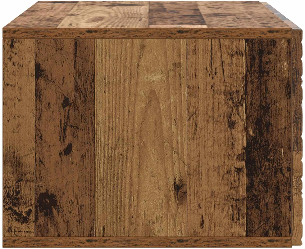 TV staliukas Sieninė TV spintelė 59,5 x 31 cm Sendintos medienos