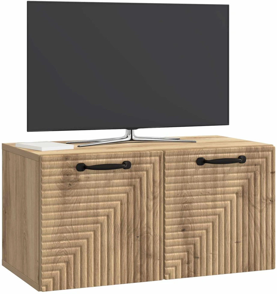 TV staliukas Sieninė TV spintelė 59,5 x 31 x 30 cm Artisano ąžuolo