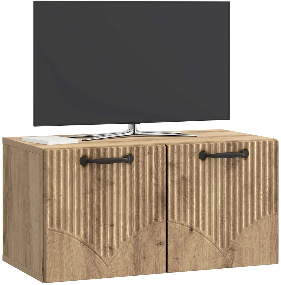 TV staliukas Sieninė TV spintelė 59,5 x 31 x 30 cm Artisano ąžuolo