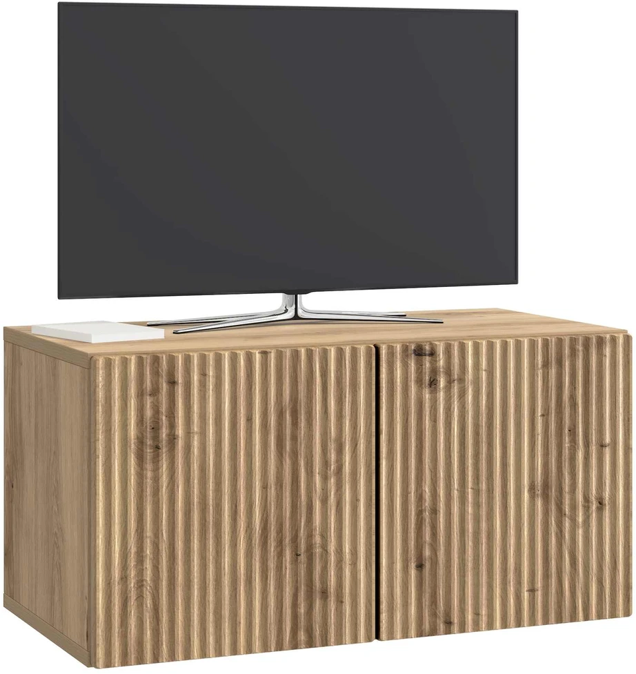 TV staliukas Sieninė TV spintelė 59,5 x 31 x 30 cm Artisano ąžuolo