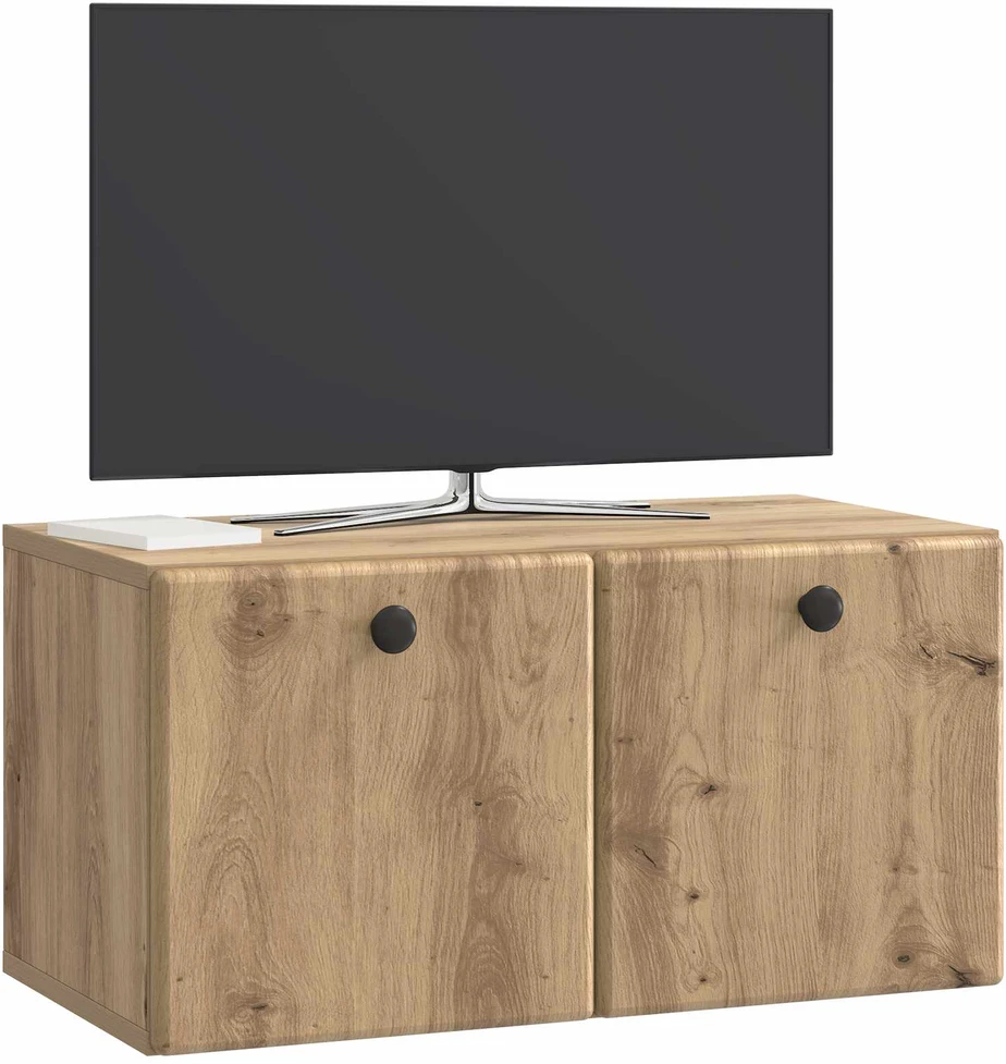 TV staliukas Sieninė TV spintelė 59,5 x 31 x 30 cm Artisano ąžuolo