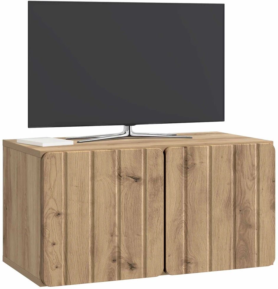 TV staliukas Sieninė TV spintelė 59,5 x 31 x 30 cm Artisano ąžuolo