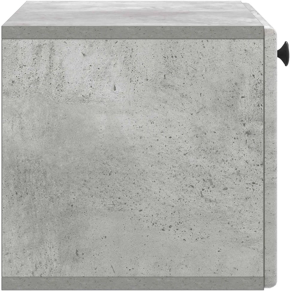 TV staliukas Sieninė TV spintelė 59,5 x 31 x 30 cm Betono pilka