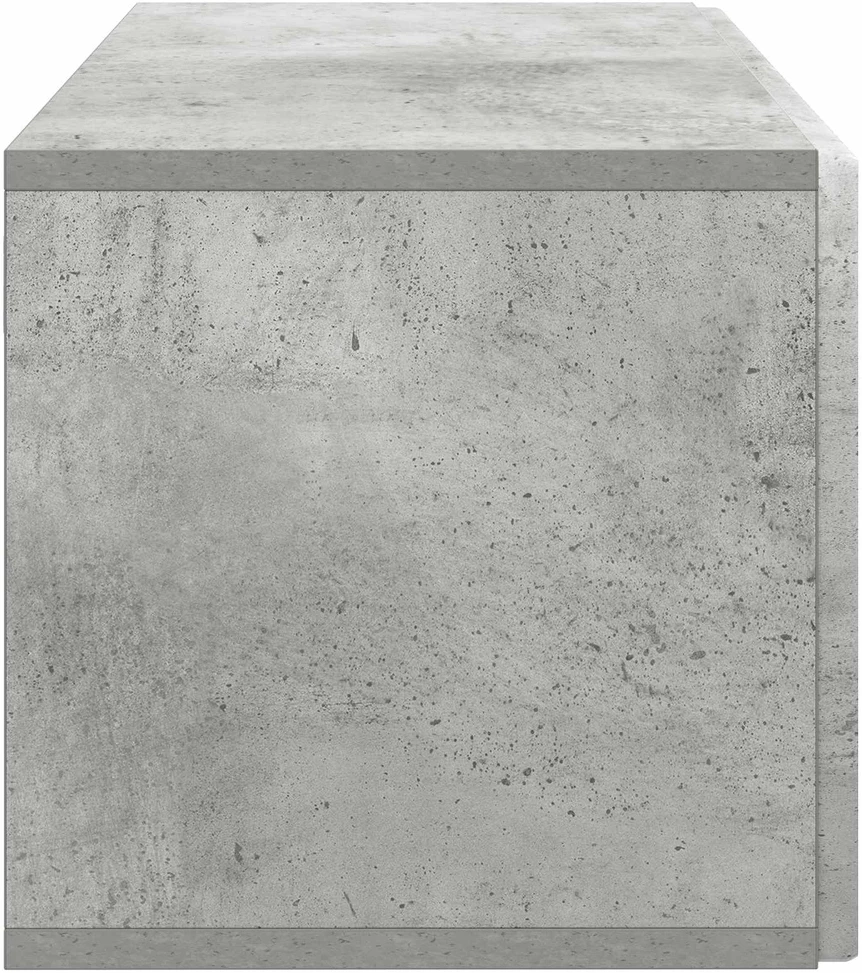 TV staliukas Sieninė TV spintelė 59,5 x 31 x 30 cm Betono pilka