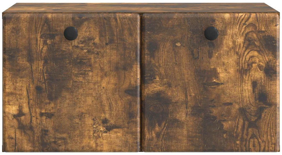 TV staliukas Sieninė TV spintelė 59,5 x 31 x 30 cm Dūminio ąžuolo