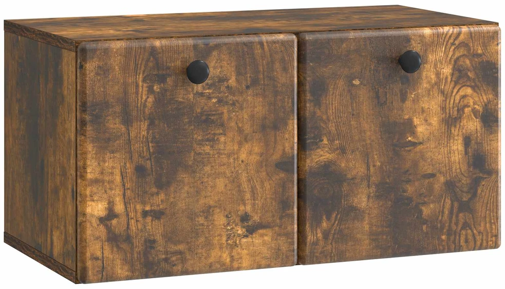 TV staliukas Sieninė TV spintelė 59,5 x 31 x 30 cm Dūminio ąžuolo