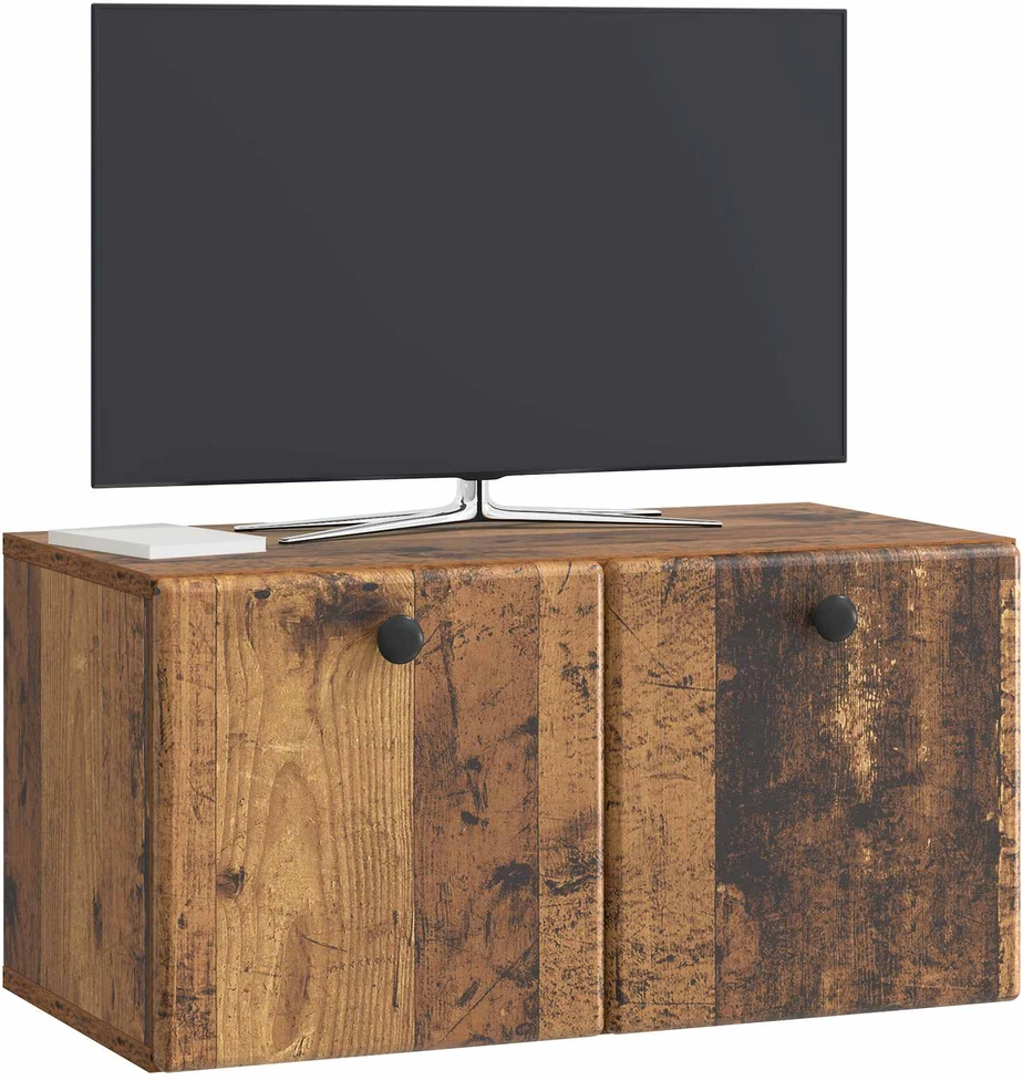 TV staliukas Sieninė TV spintelė 59,5 x 31 x 30 cm Sendintos medienos