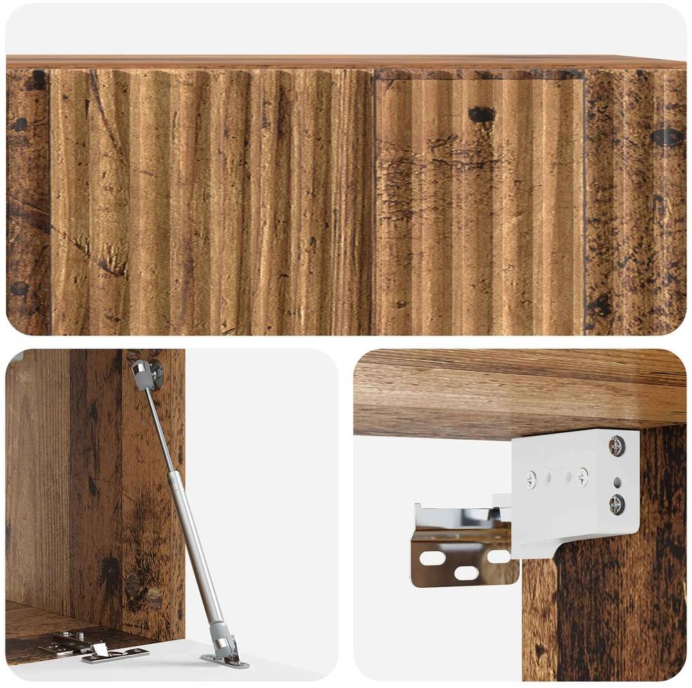 TV staliukas Sieninė TV spintelė 59,5 x 31 x 30 cm Sendintos medienos