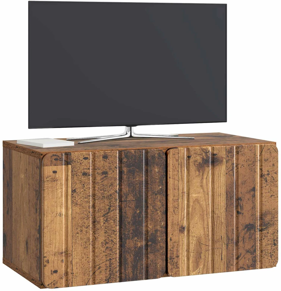 TV staliukas Sieninė TV spintelė 59,5 x 31 x 30 cm Sendintos medienos