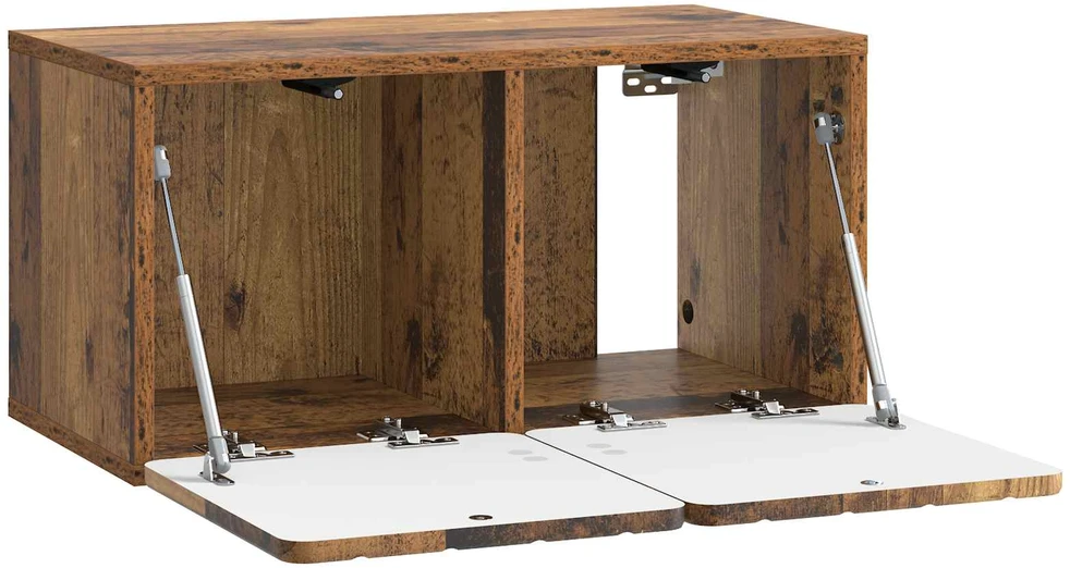 TV staliukas Sieninė TV spintelė 59,5 x 31 x 30 cm Sendintos medienos