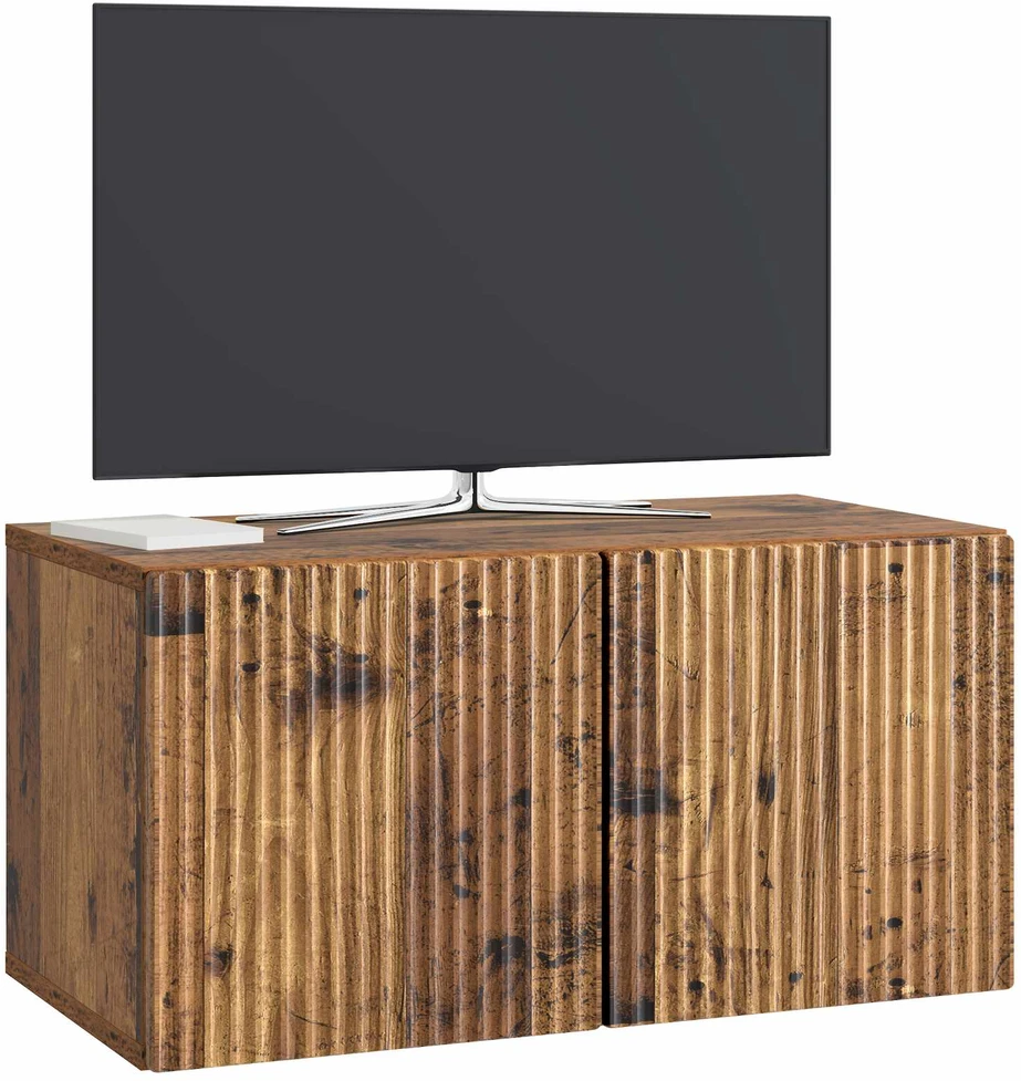 TV staliukas Sieninė TV spintelė 59,5 x 31 x 30 cm Sendintos medienos