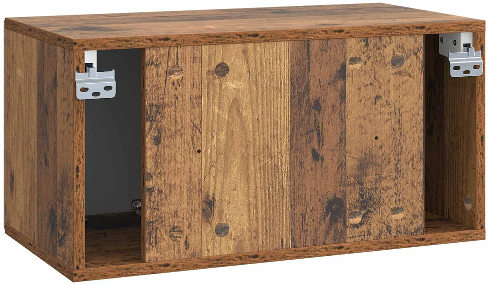 TV staliukas Sieninė TV spintelė 59,5 x 31 x 30 cm Sendintos medienos