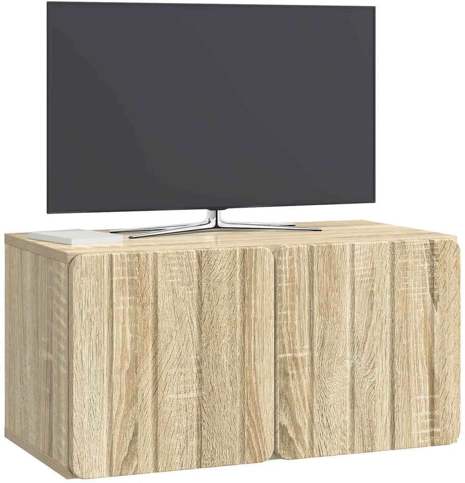 TV staliukas Sieninė TV spintelė 59,5 x 31 x 30 cm Sonoma ąžuolas