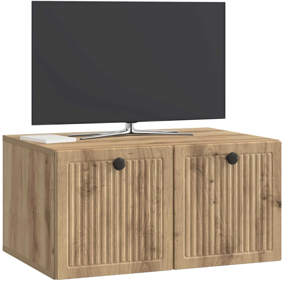 TV staliukas Sieninė TV spintelė 59,5 x 41 x 30 cm Artisano ąžuolo